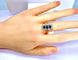 Bague 58 Bague en or 18 carats sertie de saphirs et diamants, vers 1900 58 Facettes AB483