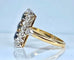 Bague 58 Bague en or 18 carats sertie de saphirs et diamants, vers 1900 58 Facettes AB483