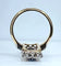 Bague 58 Bague en or 18 carats sertie de saphirs et diamants, vers 1900 58 Facettes AB483