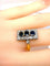 Bague 58 Bague en or 18 carats sertie de saphirs et diamants, vers 1900 58 Facettes AB483