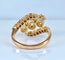 Bague 49 Bague en or jaune 18 carats et diamants taille ancienne vers 1900 58 Facettes AB497