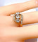 Bague 49 Bague en or jaune 18 carats et diamants taille ancienne vers 1900 58 Facettes AB497