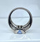 Bague 56 Bague jonc en or blanc 18 carats, saphir et diamants 58 Facettes AB501