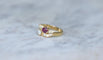 Bague 58 Bague Toi et Moi - Rubis et diamants en or jaune 58 Facettes