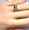 Bague 52 Bague jonc en or jaune 18 carats avec saphir et diamants 58 Facettes AB511