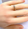 Bague 50 Bague solitaire en or blanc 18 carats et diamant taille brillant 58 Facettes AB513