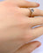 Bague 50 Bague solitaire en or blanc 18 carats et diamant 0,50 ct 58 Facettes AB514