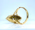 Bague 61 Bague marquise en or jaune 18 carats et platine sertie de diamants 58 Facettes AB521