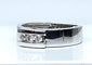 Bague 49 Bague trilogie 3 diamants en or blanc 18 carats 58 Facettes AB532