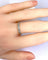 Bague 51 Alliance en or blanc 18 carats et diamants taille ancienne 58 Facettes AB533