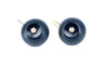 Boucles d'oreilles Boucles d’oreilles en or jaune 18 carats, perles et jais 58 Facettes AB546