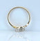 Bague 54 Bague toi et moi en or jaune 18 carats et diamants, vers 1900 58 Facettes AB553