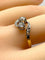 Bague 54 Bague toi et moi en or jaune 18 carats et diamants, vers 1900 58 Facettes AB553