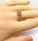 Bague 54 Bague toi et moi en or jaune 18 carats et diamants, vers 1900 58 Facettes AB553