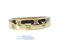 Bague 52 Bague en or jaune 18 carats sertie de 5 diamants 58 Facettes AB562