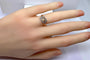 Bague 50 Bague en or 18 carats à perle et diamants 58 Facettes AB568