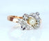Bague 50 Bague en or 18 carats à perle et diamants 58 Facettes AB568