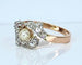 Bague 50 Bague en or 18 carats à perle et diamants 58 Facettes AB568