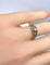 Bague 50 Bague en or 18 carats avec diamant taille ancienne et diamants 58 Facettes AB570
