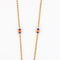 Collier Atelier Georges Lenfant - Exceptionnel Collier en or jaune lapis lazuli, jade, nephrite, corail et onyx. 58 Facettes 58FC9