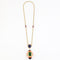 Collier Atelier Georges Lenfant - Exceptionnel Collier en or jaune lapis lazuli, jade, nephrite, corail et onyx. 58 Facettes 58FC9