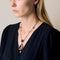 Collier Atelier Georges Lenfant - Exceptionnel Collier en or jaune lapis lazuli, jade, nephrite, corail et onyx. 58 Facettes 58FC9