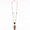 Collier Atelier Georges Lenfant - Exceptionnel Collier en or jaune lapis lazuli, jade, nephrite, corail et onyx. 58 Facettes 58FC9