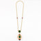 Collier Atelier Georges Lenfant - Exceptionnel Collier en or jaune lapis lazuli, jade, nephrite, corail et onyx. 58 Facettes 58FC9