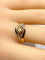 Bague 58 Bague en or jaune 18 carats avec perle et diamants 58 Facettes AB584