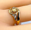 Bague 58 Bague en or jaune 18 carats avec perle et diamants 58 Facettes AB584