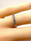 Bague 50 Alliance - Bague en or blanc 18 carats sertie de 16 diamants 58 Facettes AB583