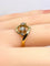 Bague 55 Bague toi et moi en or jaune 18 carats et diamants 58 Facettes AB585