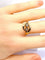 Bague 55 Bague toi et moi en or jaune 18 carats et diamants 58 Facettes AB585