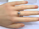 Bague 53 Bague solitaire en or blanc 18 carats et diamant 58 Facettes AB587
