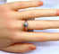 Bague 53 Bague solitaire en or blanc 18 carats et diamant 58 Facettes AB587