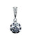 Pendentif Pendentif en or blanc 18 carats et diamants taille ancienne 58 Facettes AB593bis