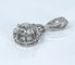 Pendentif Pendentif en or blanc 18 carats et diamants taille ancienne 58 Facettes AB593bis