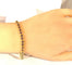 Bracelet Bracelet ligne en or jaune 18 carats et rubis 58 Facettes AB609