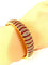 Bracelet Bracelet jonc ouvrant en or jaune 18 carats, rubis et diamants 58 Facettes AB608