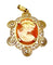 Pendentif Pendentif - Camée profil de femme en or jaune 18 carats 58 Facettes AB621