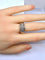 Bague 57 Bague jonc bandeau en or jaune 18 carats et diamants 58 Facettes AB624