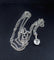 Collier Chaîne et pendentif en or blanc 18 carats avec diamant 0,40 ct 58 Facettes AB633