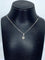 Collier Chaîne et pendentif en or blanc 18 carats avec diamant 0,40 ct 58 Facettes AB633