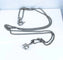 Collier Chaîne et pendentif en or blanc 18 carats avec diamant 0,40 ct 58 Facettes AB633