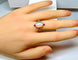 Bague 53 Bague en or jaune 18 carats à l’opale, diamants et rubis (vers 1900) 58 Facettes AB639