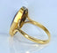 Bague 52 Limoges - Bague en or jaune 18 carats, émail polychrome 58 Facettes AB646
