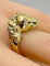 Bague 51 Bague tête de cheval en or jaune 18 carats et diamants 58 Facettes AB643