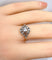 Bague 53 Bague vers 1900 en or blanc 18 carats et diamants 58 Facettes AB650