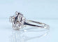 Bague 52 Bague Art déco en or blanc 18 carats et diamants, vers 1930 58 Facettes AB651