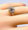 Bague 52 Bague Art déco en or blanc 18 carats et diamants, vers 1930 58 Facettes AB651